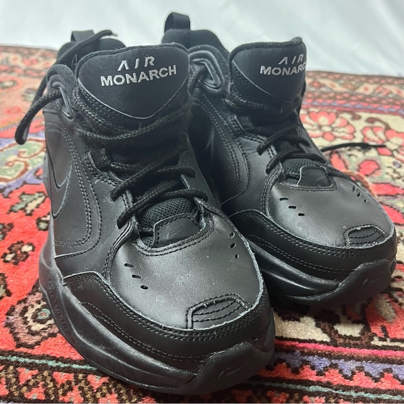 Nike Other - 2018 Nike Air Monarch Shoes | Black | Men’s Size 7 EUC